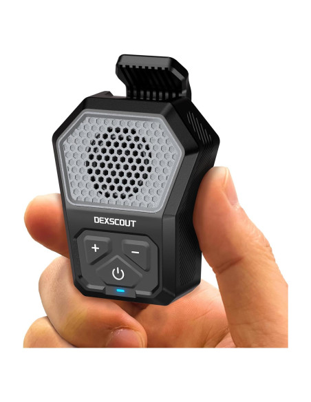 Altavoz Bluetooth DEXSCOUT Gris con Clip, Resistente al Agua, 12h Batería Altavoz Bluetooth DEXSCOUT Gris con Clip, Resistente al Agua, 12h Batería