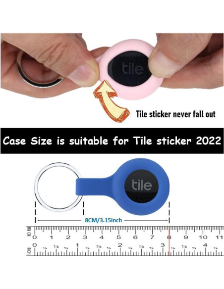 4 Fundas de Silicona para Etiqueta Tile 2022 Yotommi - Multicolor 4 Fundas de Silicona para Etiqueta Tile 2022 Yotommi - Multicolor