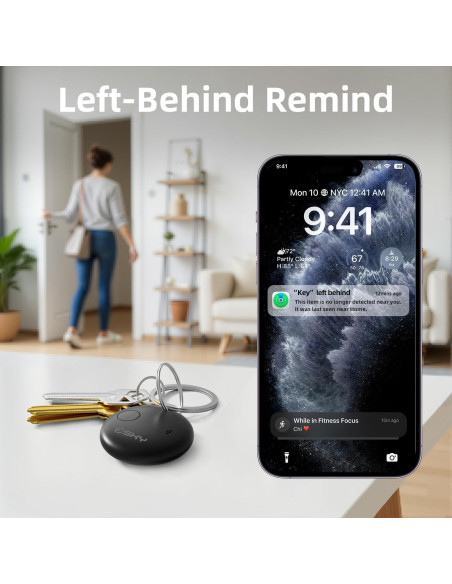 Rastreador Bluetooth Esky Air Tag 4 Pack - Localizador iOS Rastreador Bluetooth Esky Air Tag 4 Pack - Localizador iOS