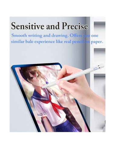 Lápiz Digital DOGAIN Stylus Recargable 1.5mm para iPad y Android