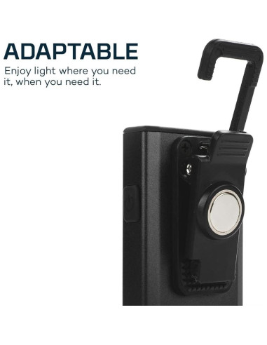Luz de Trabajo NEBO Slim 500 Lúmenes Recargable USB
