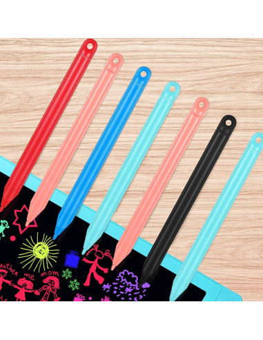 Juego de Lápices Stylus y Cordones para Tableta LCD 4.7"