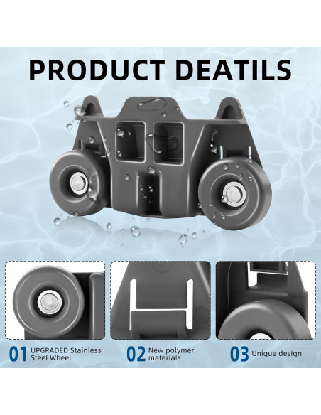 Ruedas Inferiores Lavavajillas AMI PARTS W10195416V 4 Pcs Ruedas Inferiores Lavavajillas AMI PARTS W10195416V 4 Pcs