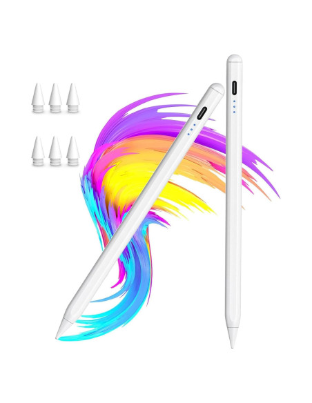 2 Pack Lápiz Stylus Activo EcoPestuGo para iPad 2018-2025 2 Pack Lápiz Stylus Activo EcoPestuGo para iPad 2018-2025