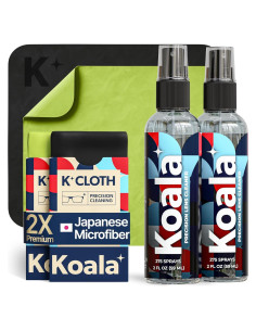 Kit Limpiador de Lentes Koala | 4 Piezas | Sin Alcohol