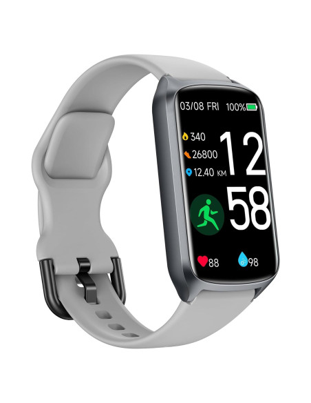 Rastreador de Salud Amzhero D26 con Monitoreo Cardíaco y Sueño Rastreador de Salud Amzhero D26 con Monitoreo Cardíaco y Sueño