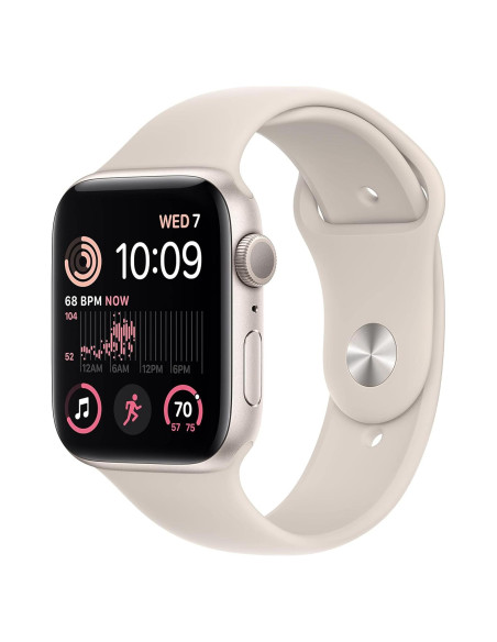 Apple Watch SE 2da Gen GPS 44mm Aluminio Starlight Renovado Apple Watch SE 2da Gen GPS 44mm Aluminio Starlight Renovado