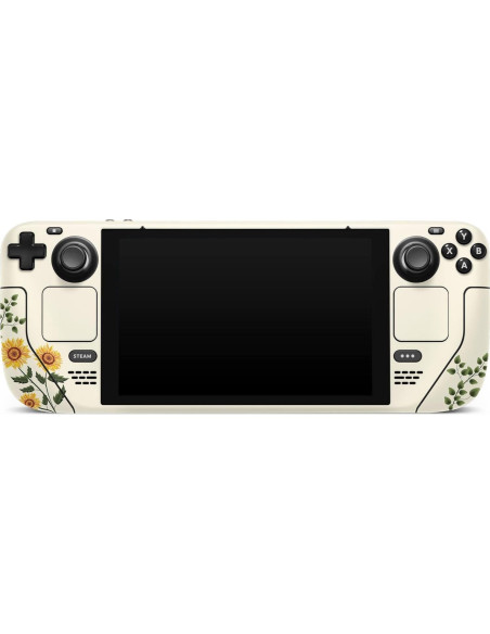 Piel de Girasoles TACKY DESIGN para Steam Deck LCD/OLED Piel de Girasoles TACKY DESIGN para Steam Deck LCD/OLED