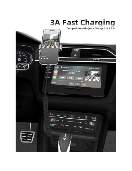 Cable USB C Carplay Rápido Quickeep 0.91m 2Pack para iPhone Cable USB C Carplay Rápido Quickeep 0.91m 2Pack para iPhone