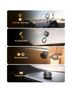 Soporte de Teléfono Magnético Haassue 360 para Coche 2