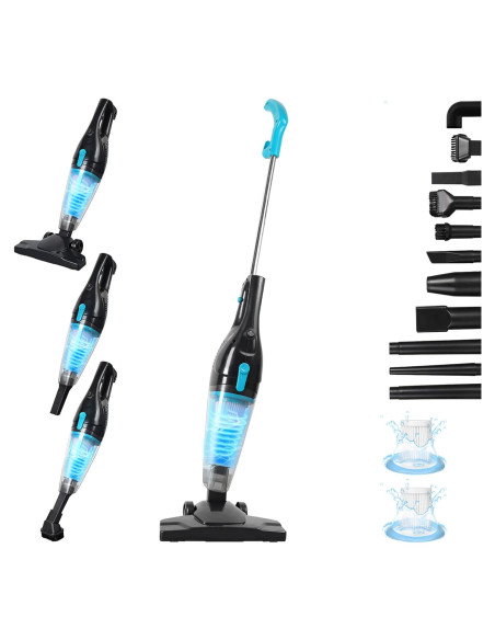 Aspiradora Intercleaner VC 1701 12 en 1 400W 15KPa Silenciosa Aspiradora Intercleaner VC 1701 12 en 1 400W 15KPa Silenciosa