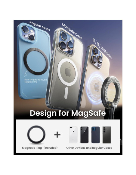 Soporte de Teléfono Magnético Haassue 360 para Coche Soporte de Teléfono Magnético Haassue 360 para Coche