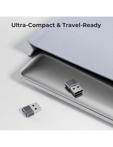 Adaptador USB a USB-C Basesailor 4Pack para iPhone y más Adaptador USB a USB-C Basesailor 4Pack para iPhone y más