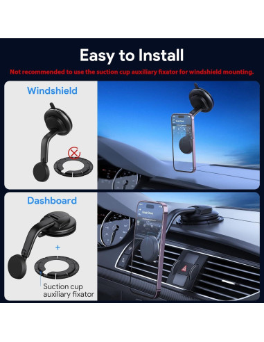 Soporte Magnético para Teléfono DOLYOFG - Ajustable 360