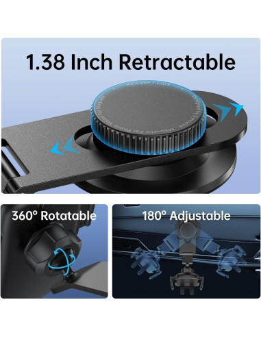 Soporte para Teléfono de Coche Syncwire Universal 4-7"