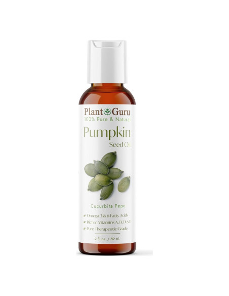 Aceite de Semilla de Calabaza 60 ml Plant Guru - 100% Puro Prensado en Frío Aceite de Semilla de Calabaza 60 ml Plant Guru - 100% Puro Prensado en Frío