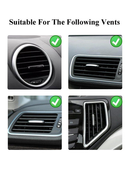 Clip de Ventilación para Ambientador de Coche ORIESSE 6 Piezas Clip de Ventilación para Ambientador de Coche ORIESSE 6 Piezas