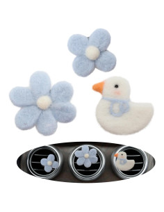 Clips de Aire para Coche ORIESSE - Ambientador Refillable 3pcs