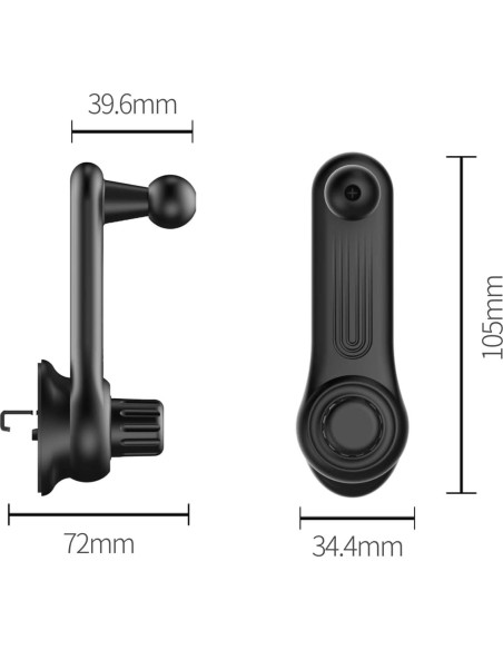 Soporte para Teléfono de Coche Geekam con Clip de Ventilación Soporte para Teléfono de Coche Geekam con Clip de Ventilación