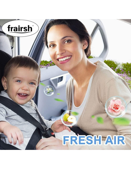 Ambientadores de Aire para Auto Frairsh Invierno 6 ct 5ml Ambientadores de Aire para Auto Frairsh Invierno 6 ct 5ml