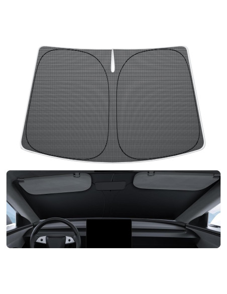 Protector Solar BASENOR para Tesla Model 3/Y 2020-2026 Negro Protector Solar BASENOR para Tesla Model 3/Y 2020-2026 Negro