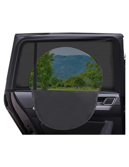 Sombras de Ventana Lateral Turcee para SUV - 2 Piezas Estirables Sombras de Ventana Lateral Turcee para SUV - 2 Piezas Estirables