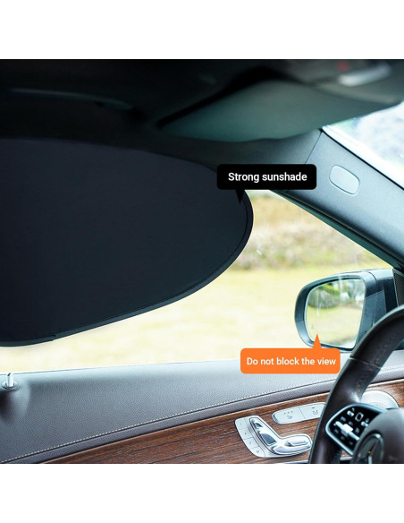 Sombrillas para Ventanas Laterales de Coche YYTQP 2 PCS Negro Sombrillas para Ventanas Laterales de Coche YYTQP 2 PCS Negro