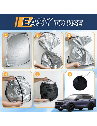 Protector Solar Parabrisas SEPORUD Honda CR-V 2017-2022 UV