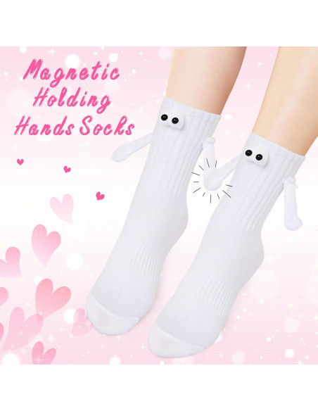 Calcetines Magnéticos Vermeyen 4 Pares Unisex Divertidos Calcetines Magnéticos Vermeyen 4 Pares Unisex Divertidos