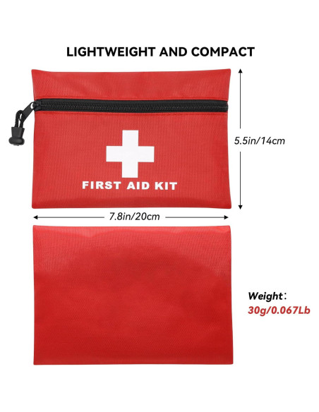 Bolsa de Primeros Auxilios Vacía Faylapa 20x14 cm 6 Pcs Bolsa de Primeros Auxilios Vacía Faylapa 20x14 cm 6 Pcs