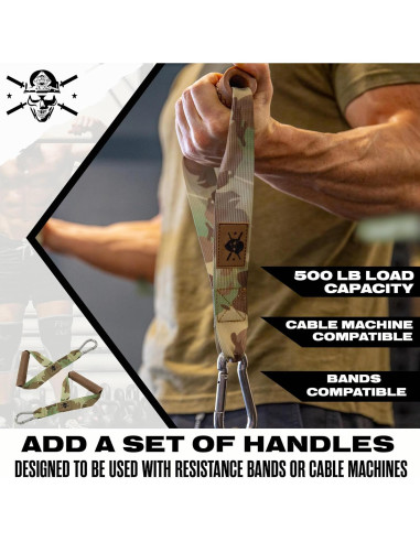 Bandas de Resistencia Iron Infidel - Juego de 3, 9-16 kg
