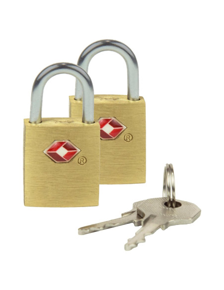 Juego de 2 Candados de Equipaje Travelon TSA Metal Juego de 2 Candados de Equipaje Travelon TSA Metal
