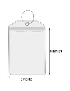 Etiquetas de Equipaje de Golf CruiSeaU 4 Piezas 15.24x22.86 cm 2
