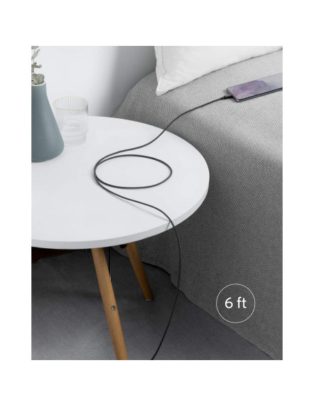 Cable USB C a USB C Anker 1.83m 60W Carga Rápida 2 Pzs Cable USB C a USB C Anker 1.83m 60W Carga Rápida 2 Pzs