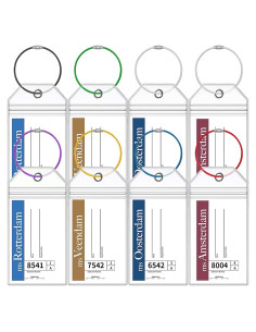 Soportes para Etiquetas de Equipaje TONGMAO - 8 Piezas