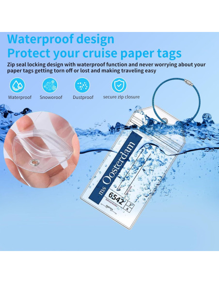 Soportes para Etiquetas de Equipaje TONGMAO - 8 Piezas Soportes para Etiquetas de Equipaje TONGMAO - 8 Piezas