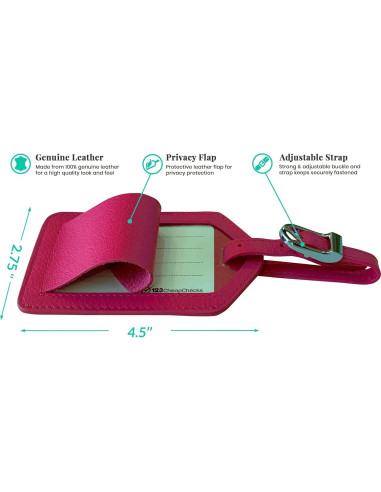 Billetera de Pasaporte de Cuero RFID Rosa Brillante Personalizada