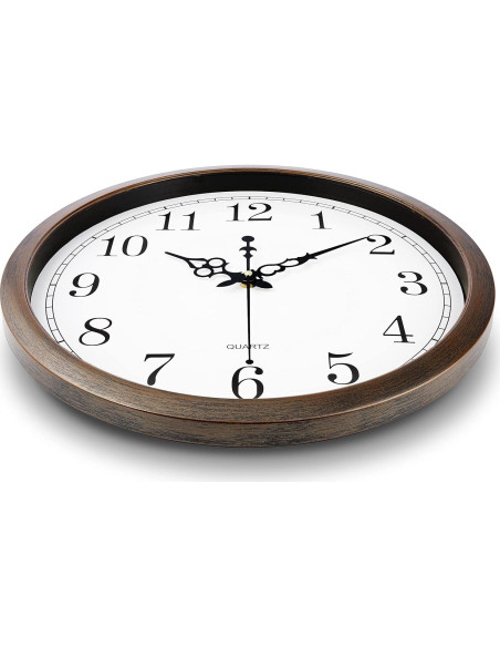 Reloj de Pared Bernhard Products 40 cm Silencioso Clásico Marrón Reloj de Pared Bernhard Products 40 cm Silencioso Clásico Marrón
