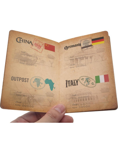 Pasaporte de Viaje Epcot ASVP Rosa con Cubierta y Cordón