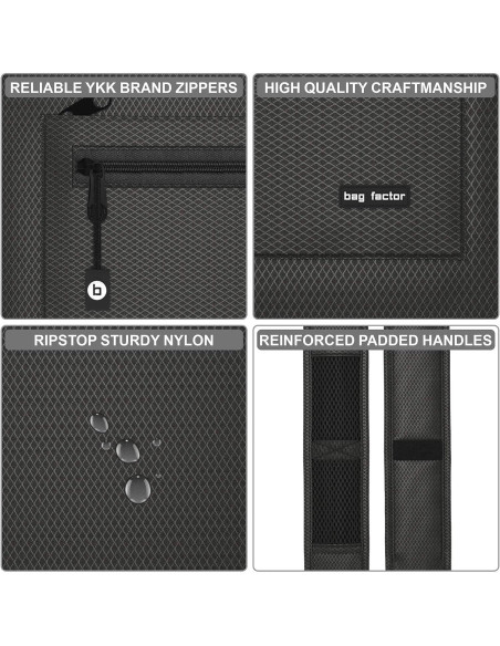 Bolsa de Compras Reutilizable Ecológica Premium - Negro Bolsa de Compras Reutilizable Ecológica Premium - Negro