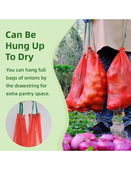 Bolsas de Malla Reutilizables Deebree 11x18 cm para Verduras - 10 Pzas Bolsas de Malla Reutilizables Deebree 11x18 cm para Verduras - 10 Pzas