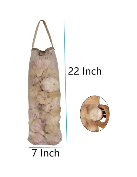 Bolsas de Malla Colgantes SHUYUE 5 Pcs para Frutas y Verduras Bolsas de Malla Colgantes SHUYUE 5 Pcs para Frutas y Verduras