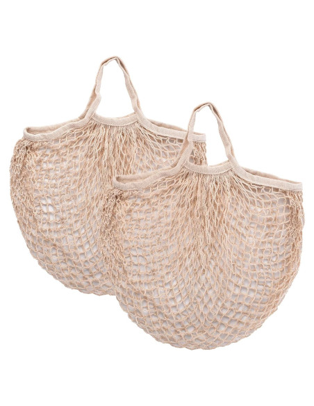 Bolsas de Compras Reutilizables de Algodón Ecológicas 2 Pack Bolsas de Compras Reutilizables de Algodón Ecológicas 2 Pack