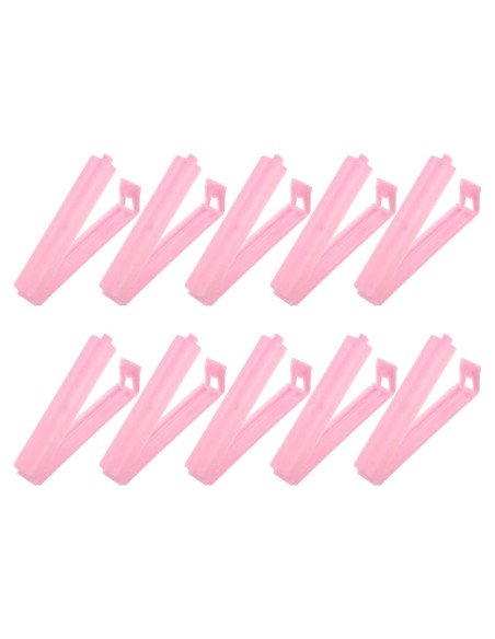 Clips de Sellado Reutilizables PATIKIL 9 cm - Paquete de 10 Rosa Clips de Sellado Reutilizables PATIKIL 9 cm - Paquete de 10 Rosa