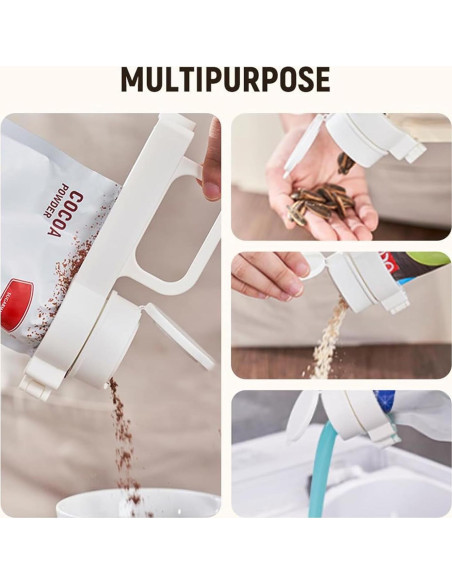 Pinzas de sellado HNLAYXL para bolsas de alimentos 17 cm Pinzas de sellado HNLAYXL para bolsas de alimentos 17 cm