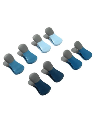 Pinzas para Alimentos Dura Living - 8 Piezas Multicolor con Imán