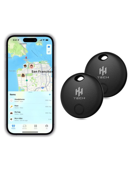 HH-Tech Smart Tag 2 Pack para iOS - Localizador Bluetooth HH-Tech Smart Tag 2 Pack para iOS - Localizador Bluetooth