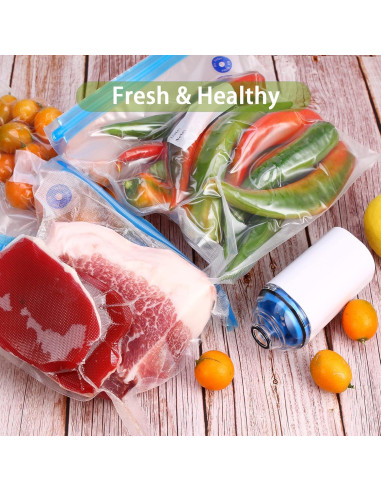 Bolsas Sous Vide FIRAWER 25 Pcs Reutilizables Sin BPA
