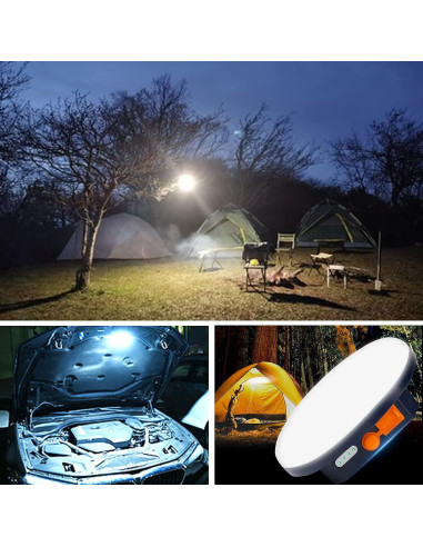 Linterna LED Iodoo 30W 4000LM Recargable IPX4 Camping