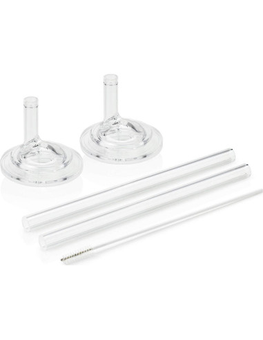 Kit de Popotes de Silicona Grosmimi 2 Unidades Etapa 2